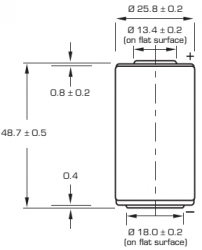 Схема SAFT LS26500