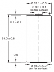 Схема SAFT LS33600