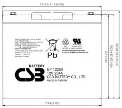 Схема CSB - GP 12200