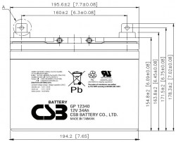 Схема CSB - GP 12340