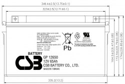 Схема CSB - GP 12650
