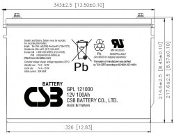 Схема CSB - GPL 121000