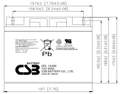 Схема CSB - GP 12400