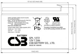 Схема CSB - GPL 1272