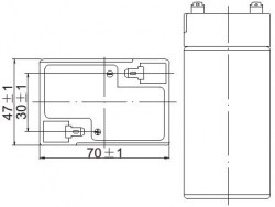 Схема GS 6-4.5 Alarm, TOP Power, ToPin, Leoch