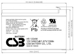 CSB - HR 1234W
